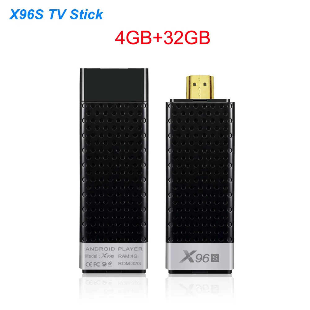 X96S 4K tv Stick Android 9,0 Smart tv Box 4 ГБ 32 ГБ Amlogic S905Y2 2,4G 5 ГГц двойной Wifi BT4.2 1080P H.265 4K 60pfs X96 S 2 Гб 16 Гб - Цвет: 4G32G