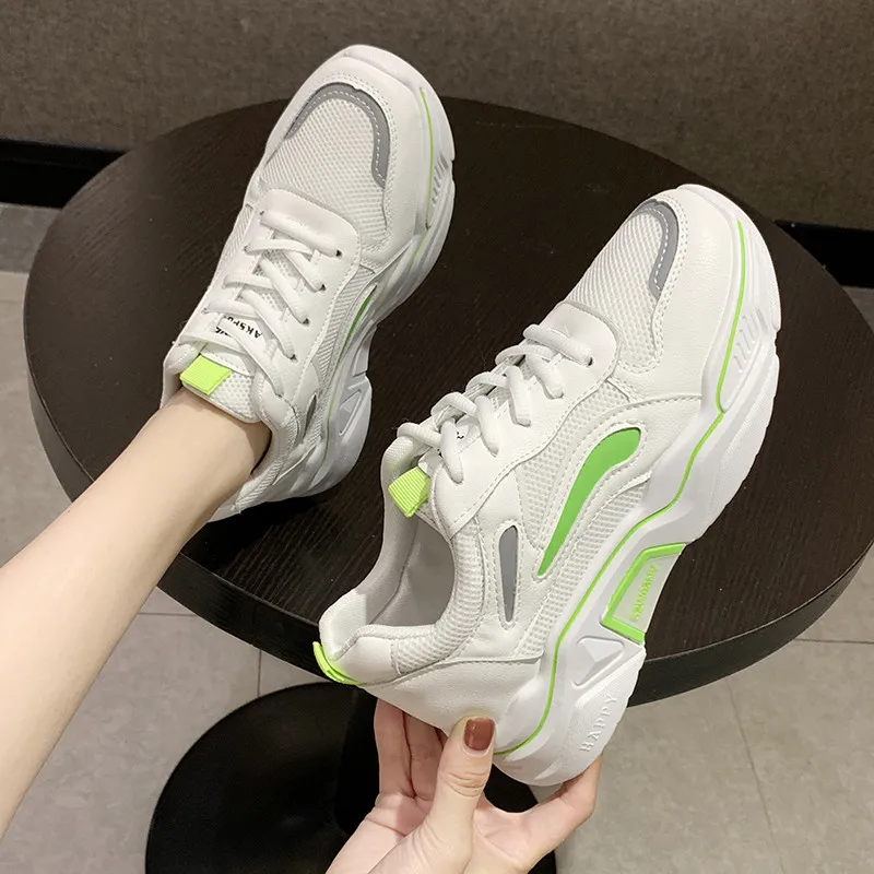 

Womens Sneakers shoes Women's Designer Shoes Platform Woman 2019 Tennis Female Woman's Fashion Thick Trainers Summer Heels