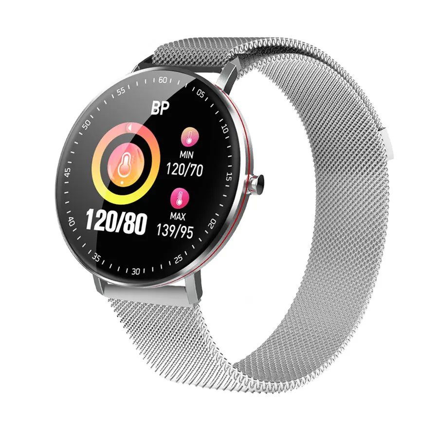 silver CZJW bluetooth Смарт-часы для мужчин фитнес-трекер Браслет Мути-лицо сердечный ритм IP68 водонепроницаемый пульт дистанционного управления камера smartwatch для женщин - Цвет: silver