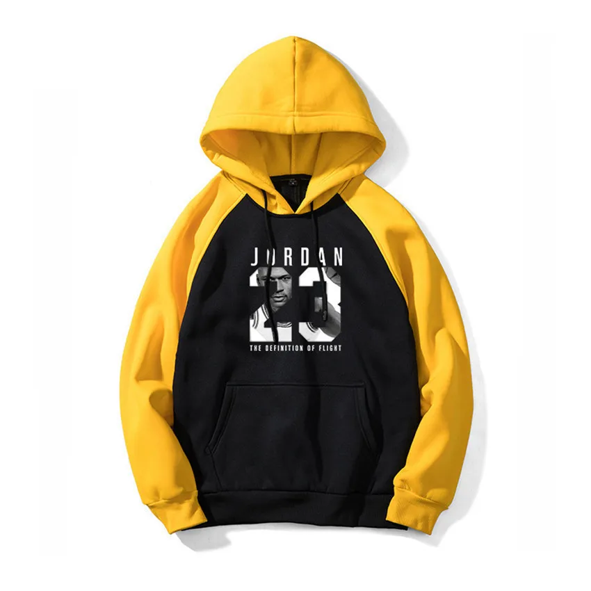 

Autumn Winter 2019 JORDAN 23 Letter Print Men's Hoodies Hooded Sweatshirts Mens Coats Male Casual Streetwear Brand Clothing