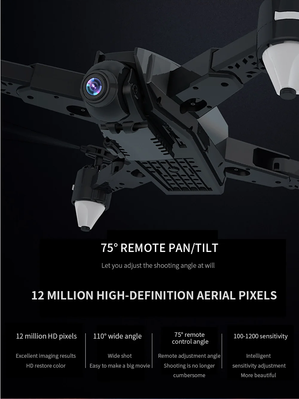 R3 Дрон 4K HD 1080p Дрон с GPS интеллектуальное позиционирование Интеллектуальный возврат Квадрокоптер электрическая камера Дрон камера