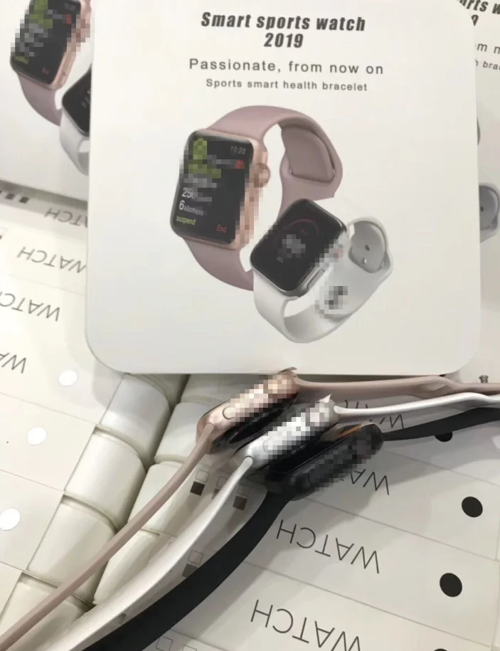 IWO 8 плюс Smart Watch Series 4 1:1 крови Давление монитор сердечного ритма во время сна gps