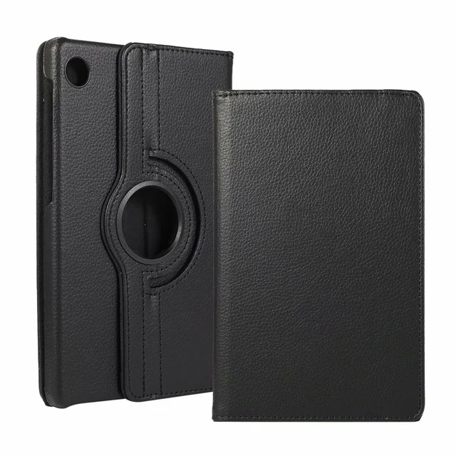 360 Degree Rotating PU Leather Flip Stand Tablet Case