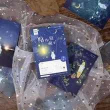 Lot de cartes postales mixtes «bonne nuit», 30 pièces, joli ensemble de signets en papier pour écoliers, cartes de vœux 