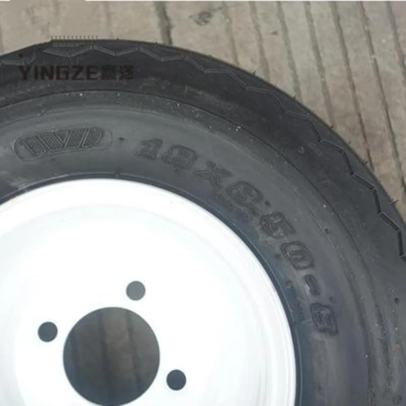 Patrol Car Golf Car Tire 8 Inch Wheel Hub, Beach 18X8.50-8 Inch Vacuum Tire Hub.