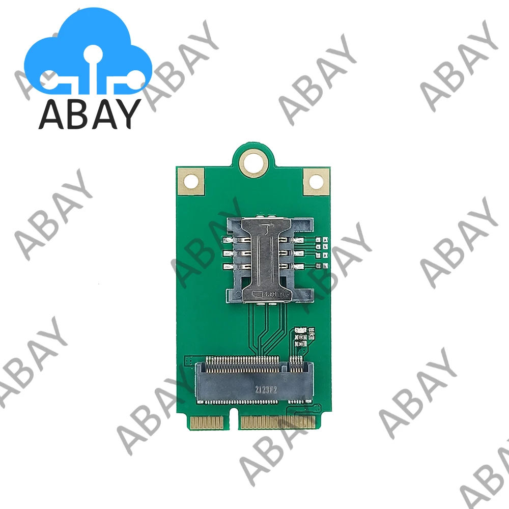 M.2 NGFF B Key Key-B to Mini PCI-E PCIe MPCIe Adapter 5*3cm Development Board for 5G Wireless Module SIM8200EA-M2 RM500Q-GL |