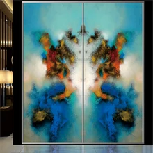 Пользовательский размер оконная пленка матовая статическая пленка Съемная абстрактная Горячая украшение картина Бар Декоративное окно крышка 40 см x 60 см