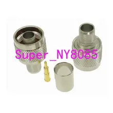 Соединитель N штекер обжимной RG8 RG213 RG165 LMR400 7D-FB прямой кабель