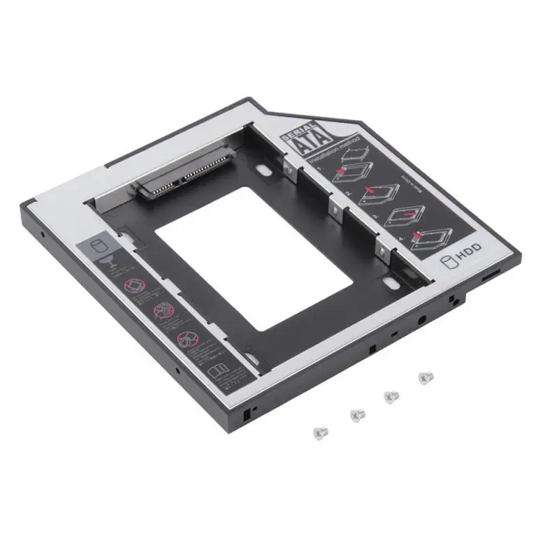 Аксессуары для ноутбука 12 7 мм 2 й HDD Caddy for2.5 &quot2 ТБ SATA 3 0 SSD чехол Корпус жесткого
