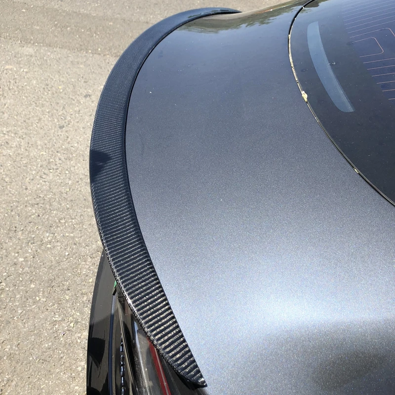 Спойлер для заднего крыла Tesla Model 3 2017-2020 спойлер багажника из углеродного волокна