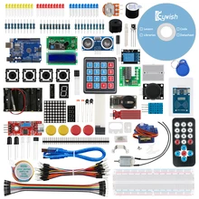 Стартовый набор Keywish для Arduino IDE, поддержка Mixly, графическое Программирование Mblock, с 30 курсами для начинающих