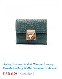 Aelicy, Модный женский кошелек, роскошный, женский, новинка, мини кошелек, сумка, кредитный держатель для карт, кошелек, кошелек для монет, женский