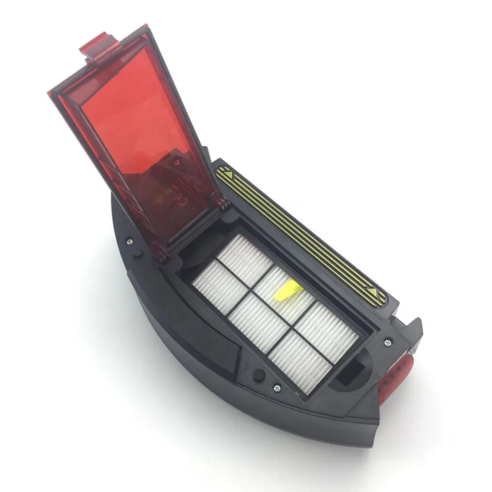 

Dust Collection Box Dust Filter Box Dust Collector For Irobot Roomba 800 Series Filter Black Brushes