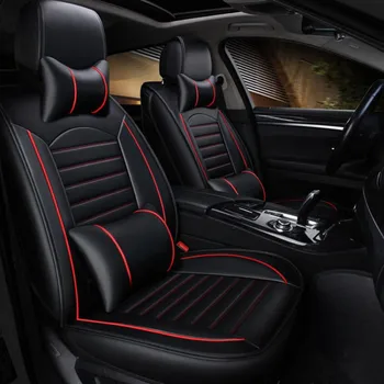 

pu leather car seat covers for kia sportage 3 lada vesta mercedes ix25 subaru forester vw golf 4 auto accessories
