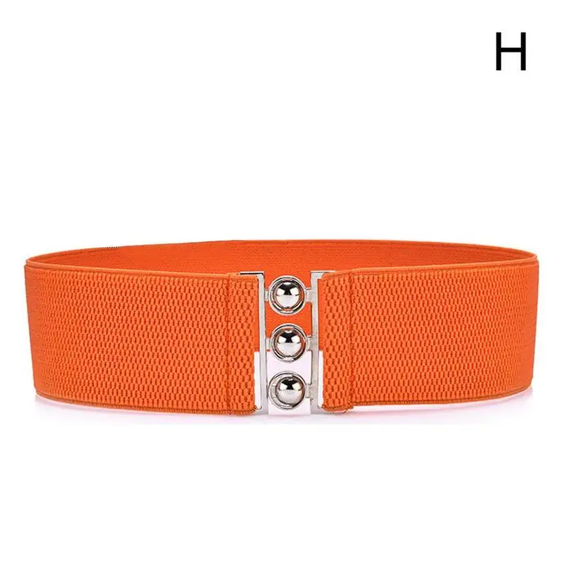 plus size belts Women Simple Elastic Wide Waist Belt Riem Slimming Red White Belt Female Retro Lady Belts For Women Waistband Women Accessories elastic belt womens