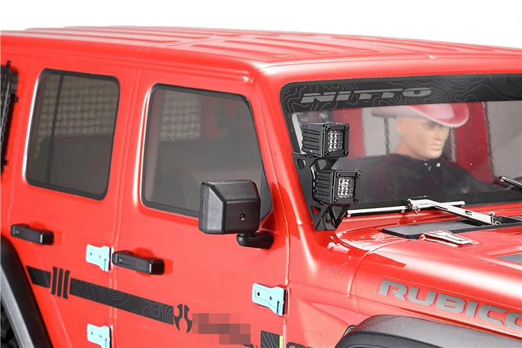 1 пара светодиодные фонари для гусеничного автомобиля 1/10 RC SCX10 III AX103007 JEEP TRX4 TRX6 G63