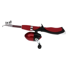 Telescopic Fishing Rod With Reel Combo Mini Fishing Pole Set For Kids Adults