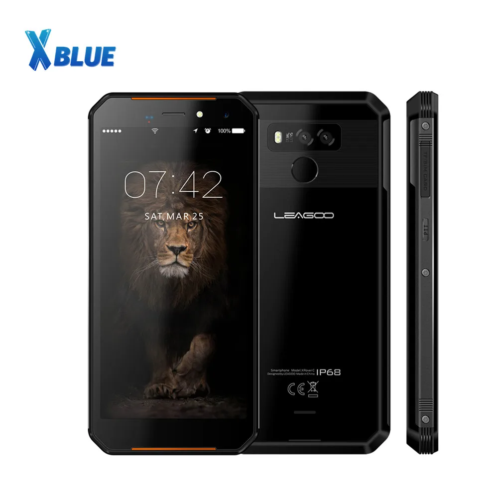 Новый LEAGOO XRover C IP68 мобильный телефон 5,72 "IPS 2 Гб Ram 16 Гб Rom 13MP NFC 5000 мАч отпечаток лица 4G LTE смартфон|Смартфоны и мобильные телефоны|   | АлиЭкспресс