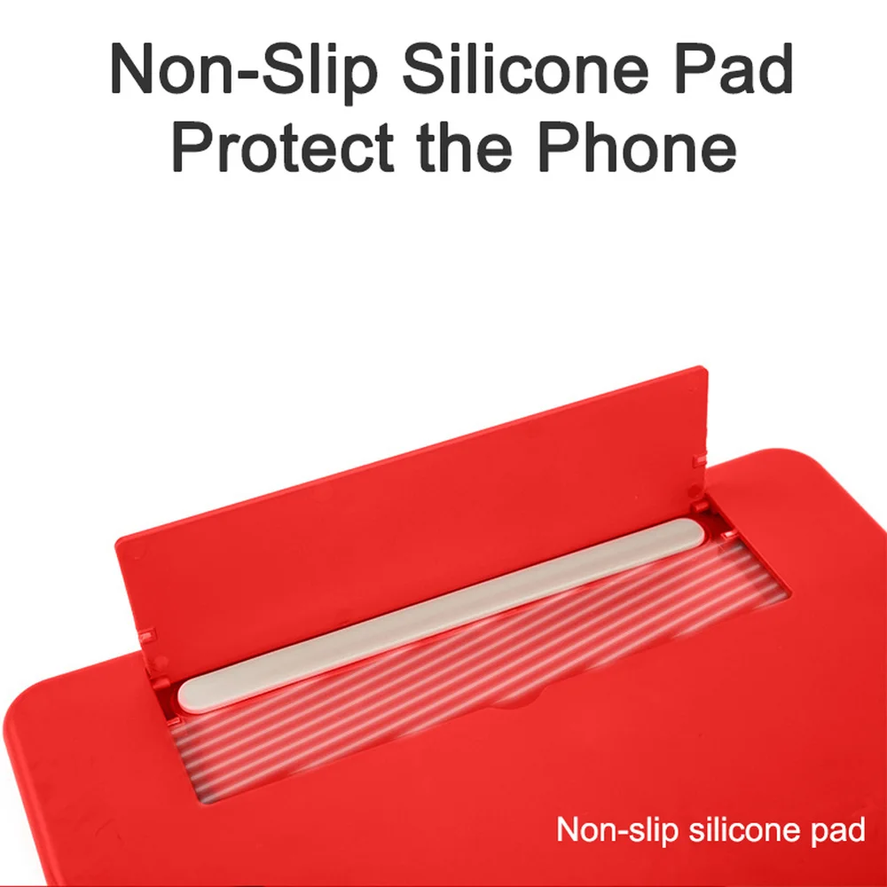 12 inch 3D Video HD phone Screen Amplifier Mobile Phone Magnifying Glass HD Stand For Video Folding Screen Phone Accessories