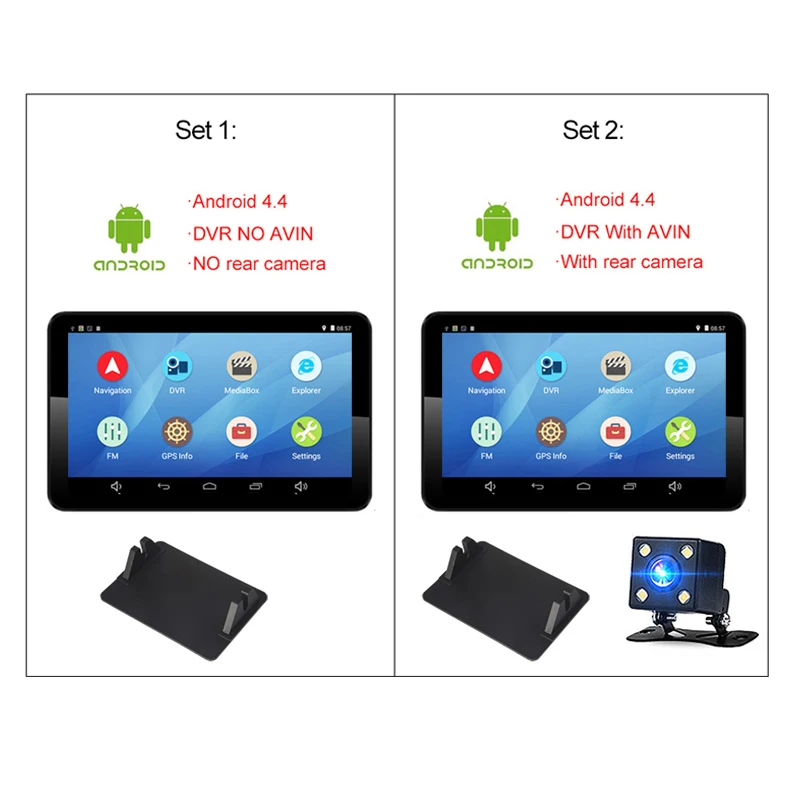 Anfilite H55 7 дюймовый емкостный экран Android автомобильный GPS навигатор
