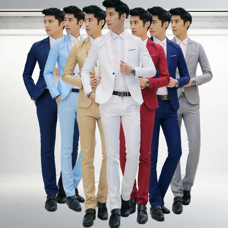 

Suit Two Pieces Suit Set Men Wedding Suits Gro