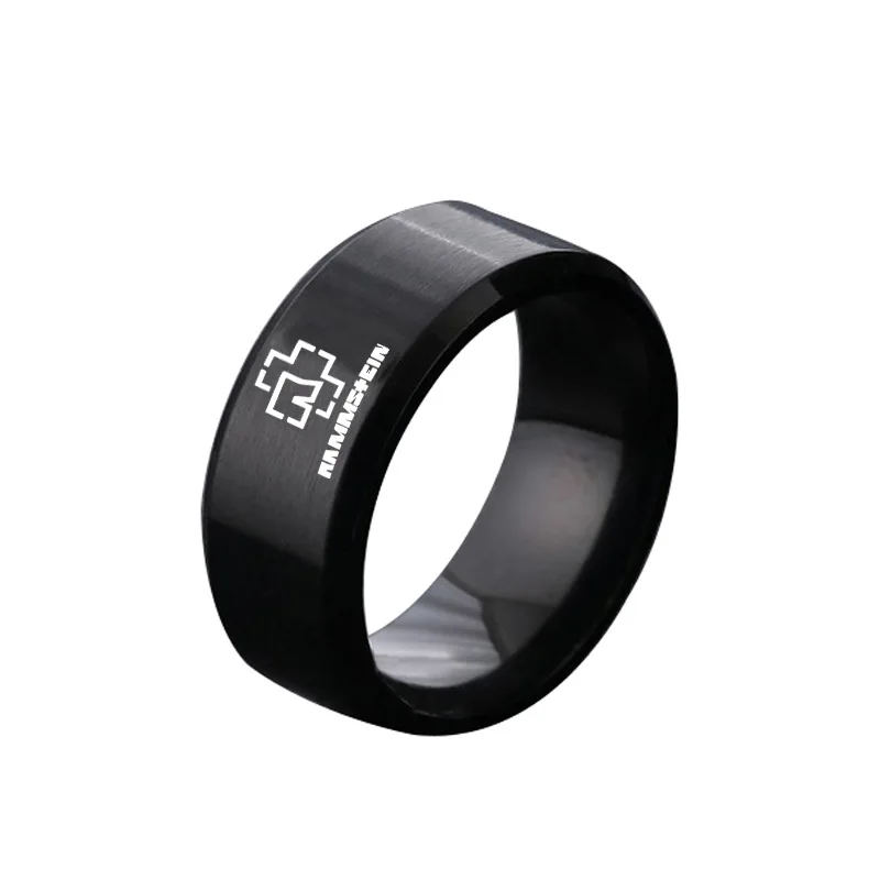 ラムシュタイン 公式リング Stainless Steel Ring ”Schwarz