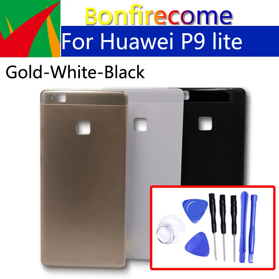 Для huawei P9 lite Задняя крышка батареи задняя дверь Корпус чехол Корпус Замена