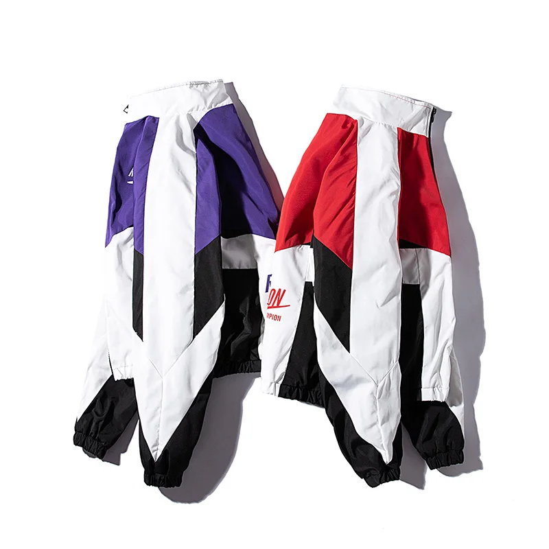 Very best  LES KOMAN Spring Autumn Men Jacket HipHop Casul Streetwear Sports Coats Windbreaker Outwear
