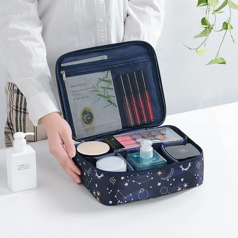 

Multifunction Cosmetic Bags Make Up Case Travel Hanging Wash Bag Toiletry Organizer