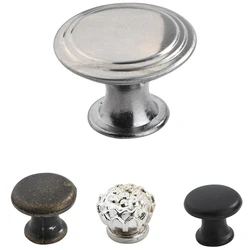 Antique Handle Bronze Handle Single Hole Handle Round Handle Kitchen Handle Drawer Cupboard Knob Furniture Hardware Handle Tools
