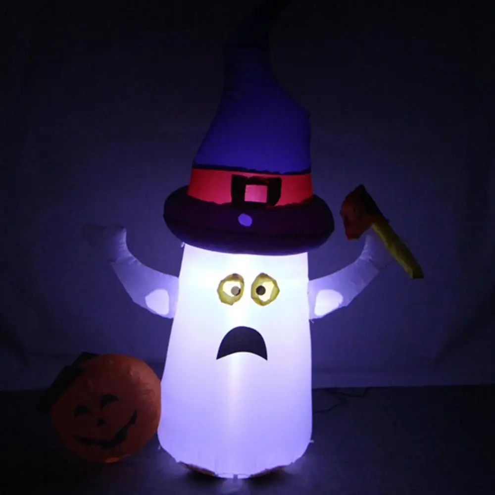 

Halloween Party Inflatable Pumkin Outdoor Scary Inflatable Halloween Decoration Horror Pumpkin Ghost Light