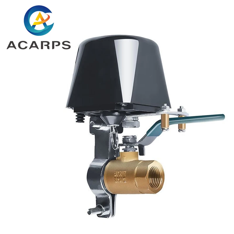 1/2" 3/4" Gas Pipeline Manipulator Valve Ball Valve For Gas Water Shutoff Cut Off Butterfly DC12V smart water gas valve