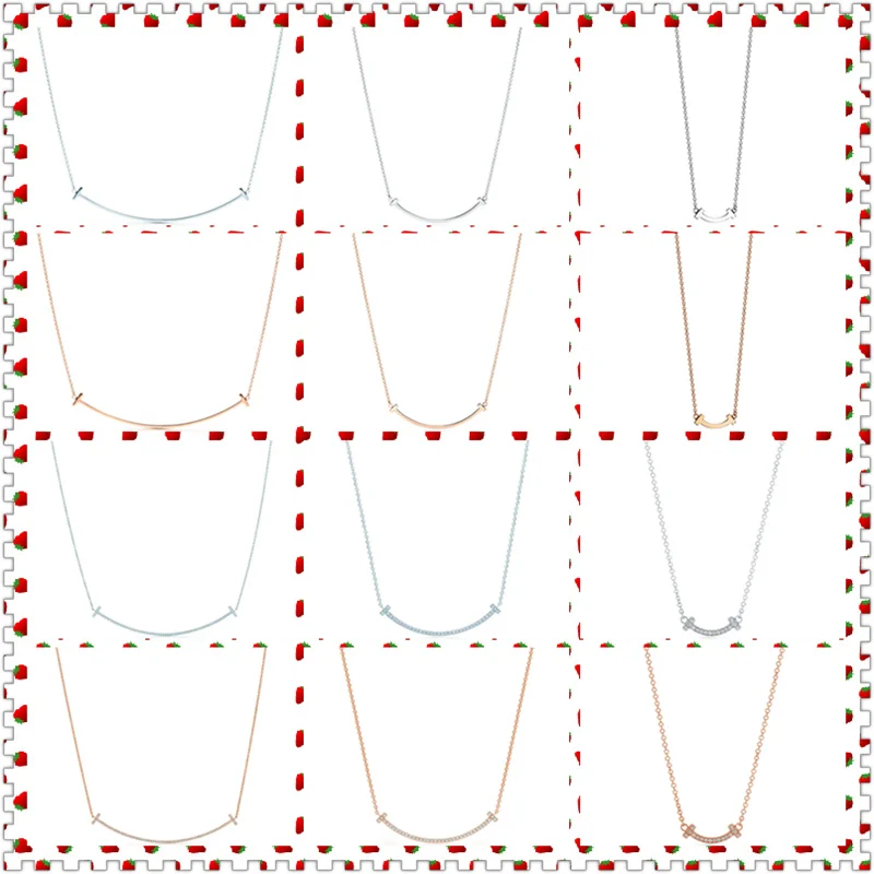 

SHINETUNG Original 100% S925 Sterling Silver Smiling Face Series Pendant Trendy Necklace Women Logo Fine Luxury High-End Jewelry