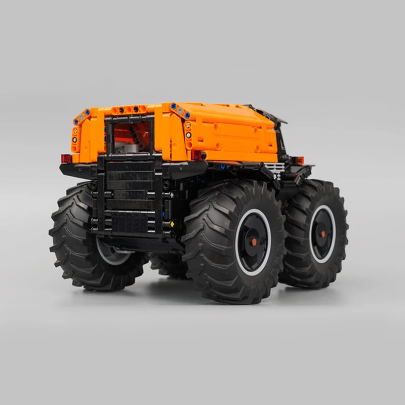 MOC RC TECHNIC SHERP ATV MOC 10677 автомобиль инженерный автомобиль строительные блоки детские игрушки подарок