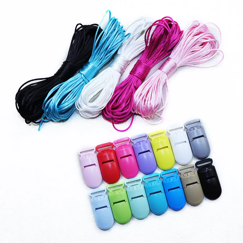 Pacifier Clips, 1pc Silicone, Teething Toys