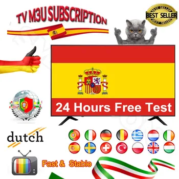 

New Europe TV M3U subscription Spain Portugal 1 Year Italy Germany Sweden TV Channels for Smart TV Android TV Box Enigma2