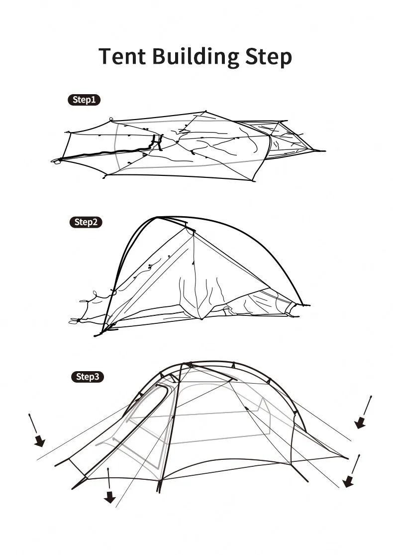 Новинка Naturehike Cloud Up крыло палатка для кемпинга 2 человек 1,5 кг Сверхлегкий 15D силиконовый нейлон открытый тент с бесплатным ковриком NH19ZP083
