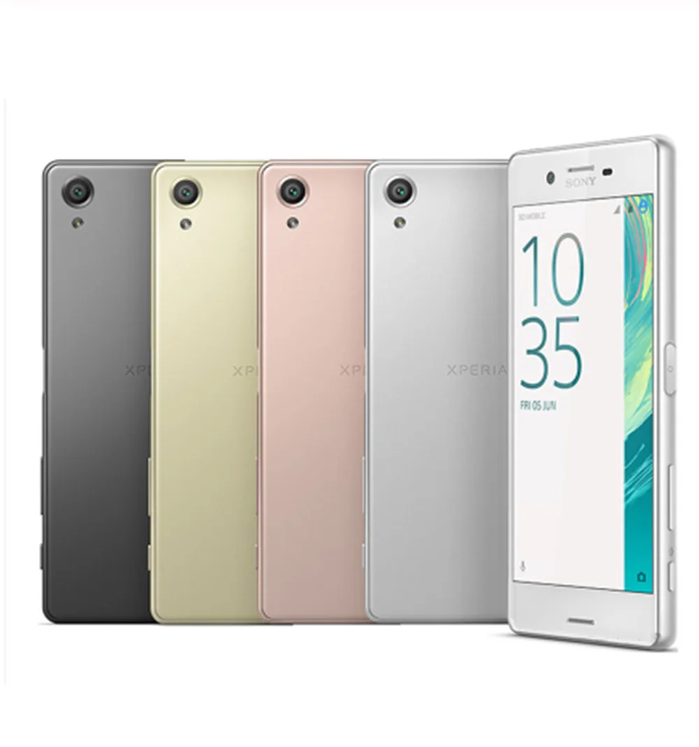 Разблокированный мобильный телефон sony Xperia X F5121 с одной sim-картой 4G LTE Android Hexa Core ram 3 ГБ rom 32 Гб 5,0 дюйма