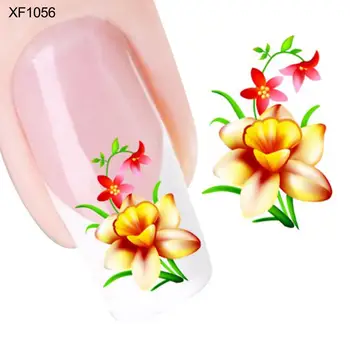

Nail Art DIY Decal Self-Adhesive Sticker Flower Butterfly Pattern Manicure Decor Water Decals Nail Transfer Sticker