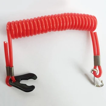 

Red Boat Switch 2 Keys Lanyard 62.9\\\\\\\\\\\\\\\\\\\\\\\\\\\\\\\" For Honda Mercury Evinrude Johnson Safety