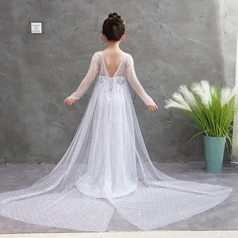 Girls Elsa dress E02-5