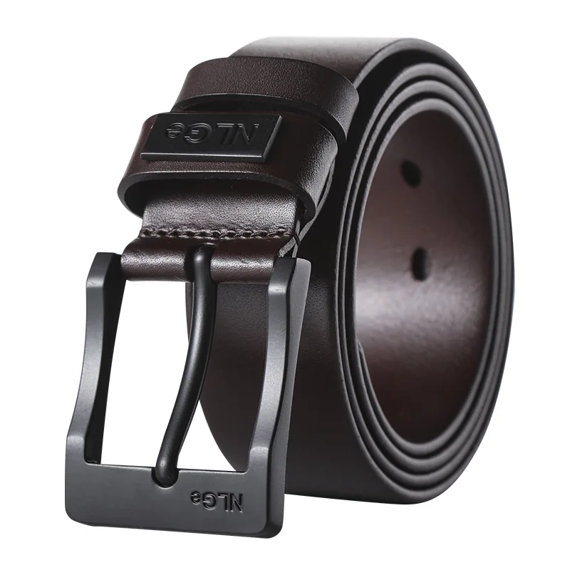 

Pants belt pin buckle men's belt belt men's leather trendy casual Korean version of the first layer cowhide student business you