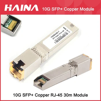 

10G SFP+ Copper Module SFP copper RJ45 module SFP+-T 10GBase-T Copper SFP Compatible With Huawei Cisco Dell Switches