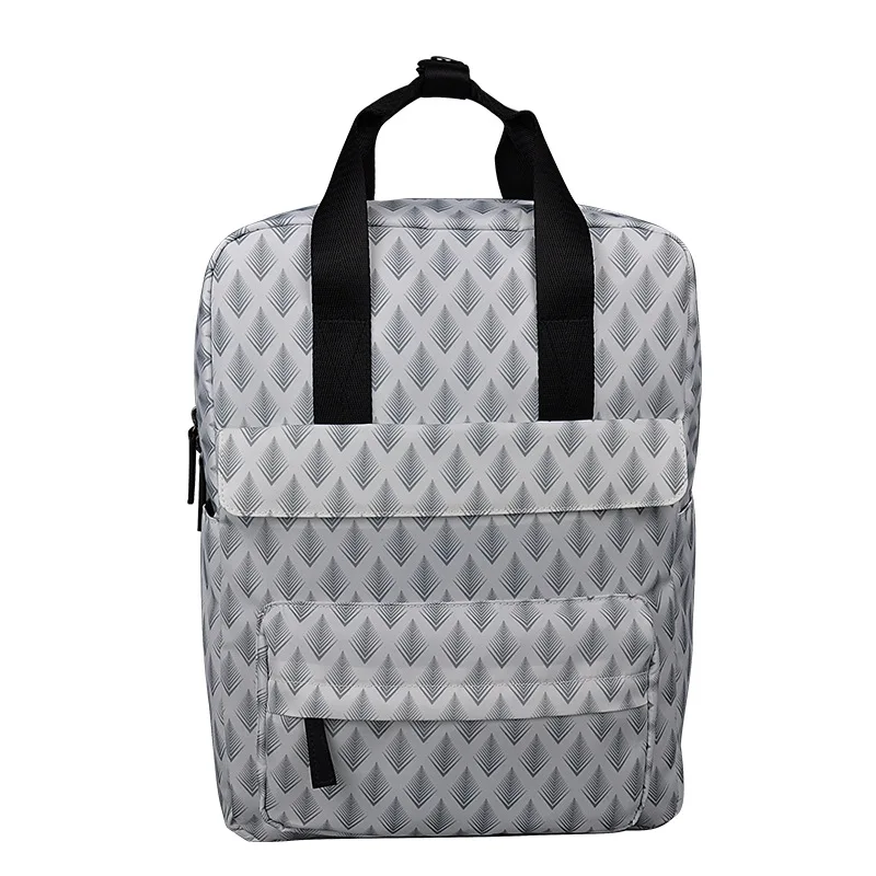 

2019 New Style Nylon Backpack Waterproof Backpack Versatile Travel WOMEN'S Bag Customizable