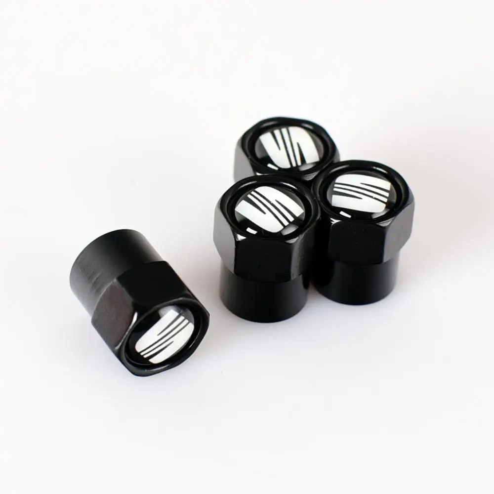 Transformers Autobot Tyre Valve Caps Black Set Of 4 Wheel Tire Dust Cap