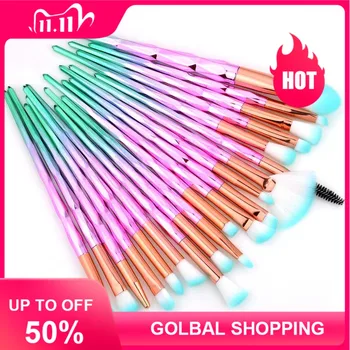 

20Pcs/lot Makeup Brushes Set Eye Shadow Blending Eyeliner Eyelash Eyebrow Set Makeup Brush Pincel Maquiagem for Women Makeup New