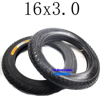 

Free Shipping 2019 High Performance 16x3.0 Inner and Outer Tyre or 16*3.0 Vacuum Tire Fit for Electric Bicycle Tire
