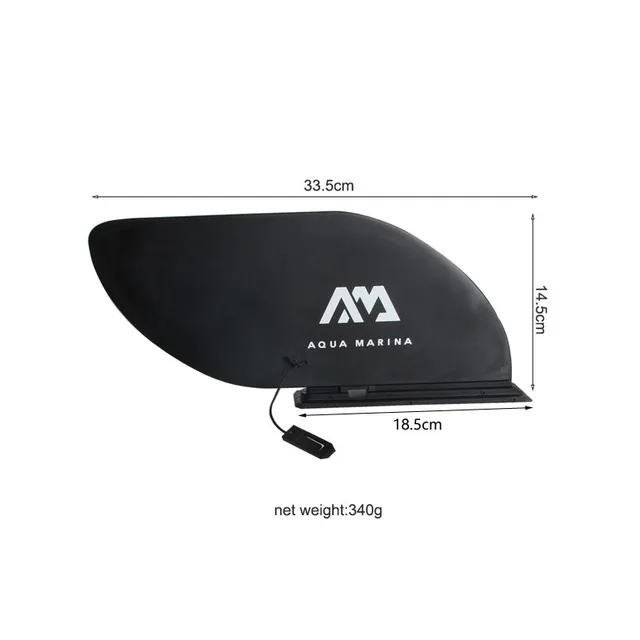 AQUA MARINA NEW 24*18cm fin SUP Accessory stablize Stand Up Paddle Board fast Surfboard Slide-in Fin speed board tour 5