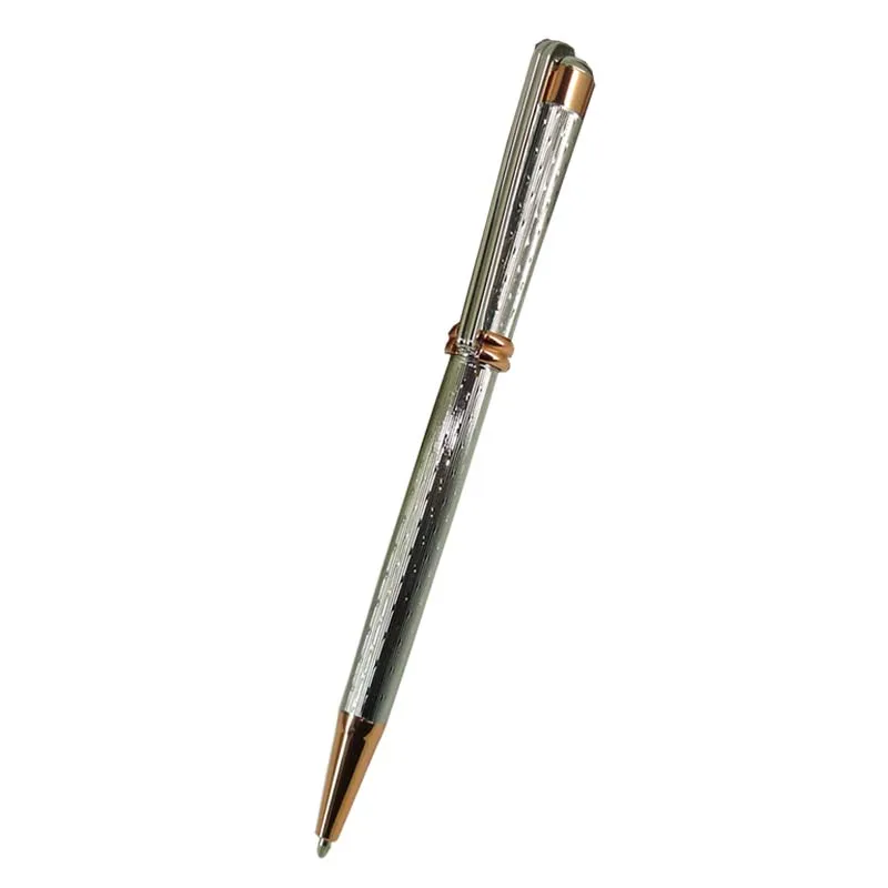 

Unique Ballpoint Pen Engraving Pattern High Quality Slim Pens for Mother's Day Gifts Writing Stationery Fashion Ball Pens 1693B
