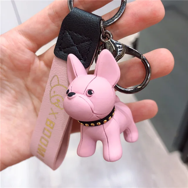 Wholesale Designer French Original Bulldog Keychain Camouflage Keyring Faux  Leather Cartoon Letter Dog Bag Pendant Car Chain Charm Trinket Gifts Key  Chain - China Luxury Keychain and Custom Keychain price